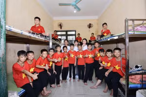 Học sinh Trường PTDTNT THCS Yên Sơn.