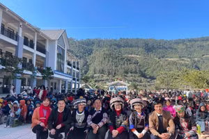 Trường học hạnh phúc góp phần nâng cao chất lượng giáo dục toàn diện ở vùng cao Mù Cang Chải (Yên Bái).