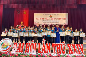 Đại hội Cháu ngoan Bác Hồ lần thứ XXIV tại Yên Bái.