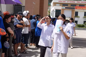 Trong ngày thi đầu tiên các thí sinh tại Yên Bái làm tốt các bài thi.