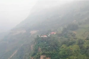 Xã Pà Vầy Sủ xuất hiện 9 điểm có nguy cơ sạt lở cao.