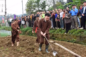 Lễ hội thể hiện những mong ước no ấm, hạnh phúc của người dân.