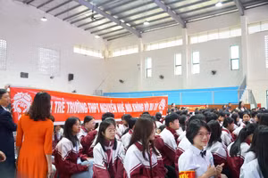 Cuộc thi được tổ chức tại Trường THPT Nguyễn Huệ (TP Yên Bái).