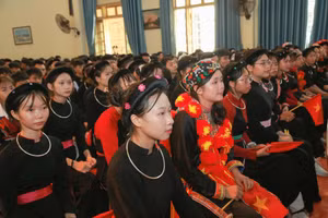 Học sinh Trường Phổ thông Dân tộc nội trú THPT Tuyên Quang.