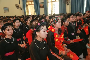 Học sinh Trường Phổ thông Dân tộc nội trú THPT Tuyên Quang.