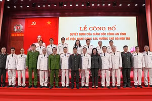 16 lãnh đạo Công an cấp phòng và cấp huyện ở Yên Bái nghỉ hưu trước tuổi