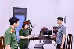 Bị can Hoàng Kim Trường. (Ảnh: CATQ)