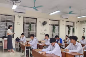 Đảm bảo các điều kiện cho kỳ thi tốt nghiệp an toàn, nghiêm túc.