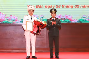 Thượng tá Nguyễn Tiến Đỗ, Trưởng Công an thành phố Yên Bái Bái giữ chức Phó Giám đốc Công an tỉnh Yên Bái.