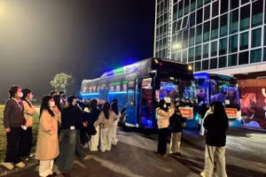 Những chuyến xe 0 đồng của Trường Đại học Tân Trào.