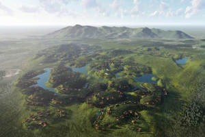 Phối cảnh Khu đô thị nghỉ dưỡng Mỹ Lâm