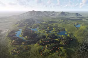 Phối cảnh Khu đô thị nghỉ dưỡng Mỹ Lâm