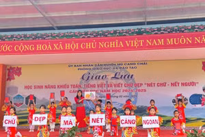 Hoạt động nhằm phát hiện, bồi dưỡng những học sinh có năng khiếu .