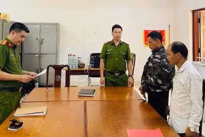 2 bị can bị Công an Tuyên Quang khởi tố. (Ảnh: CATQ)