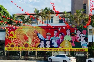 Không khí chào mừng Đại hội XIV của Đảng tại phường Hà Giang 1, Tuyên Quang.