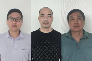 3 bị can trong vụ án. (Ảnh: CATQ)