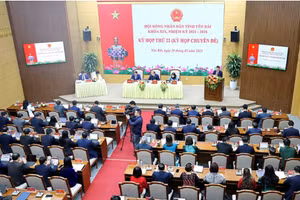 Kỳ họp thứ 22 HĐND tỉnh Yên Bái ngày 20/2 sẽ quyết định nhiều nội dung quan trọng liên quan đến sắp xếp, tinh gọn bộ máy. (Ảnh: Thanh Chi)