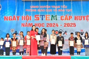 Học sinh huyện Trạm Tấu với Ngày hội STEM.