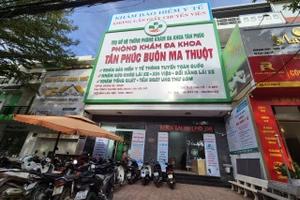 Phòng khám đa khoa Tân Phúc Buôn Ma Thuột.