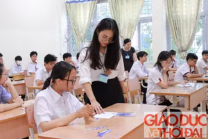 Thí sinh Đắk Lắk thi tuyển vào lớp 10 năm học 2024-2025. (Ảnh: Thành Tâm)