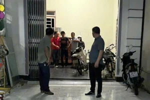 Các lực lượng tham gia giải cứu con tin. (Ảnh: NY)