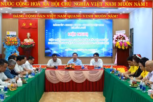 Xã Hòa Phú tri ân các doanh nghiệp đồng hành cùng địa phương. (Ảnh: Thành Tâm)