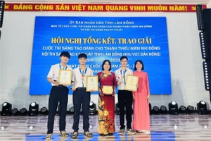 Học sinh Trường THPT Krông Nô xuất sắc đoạt 2 giải Ba tại sân chơi sáng tạo khoa học tỉnh Lâm Đồng năm 2025.
