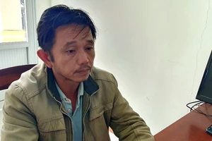 Tài xế Võ Hùng Vương. (Ảnh: SĐ)