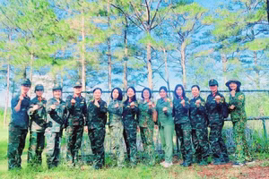 Đội ngũ giáo viên dạy môn Giáo dục QP-AN sẵn sàng cho năm học mới. (Ảnh: TT)