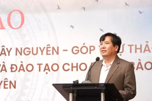 Ông Trần Bá Công - Phó Giám đốc Sở GD&ĐT Gia Lai. (Ảnh: Thành Tâm)