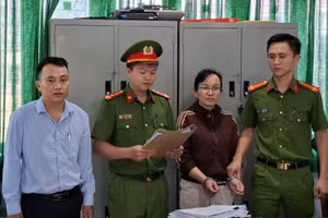 Hà Thị Thuận bị bắt tạm giam. (Ảnh: ĐT)