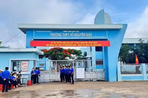 Trường THPT Võ Nguyên Giáp, tỉnh Đắk Lắk.