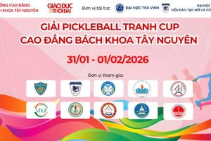 100 vận động viên sẽ tranh tài tại Pickleball Cup Cao đẳng Bách khoa Tây Nguyên 2026.