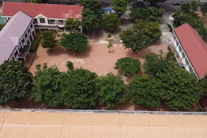 Hàng ngày học sinh ở Đắk Lắk bỏ bữa trưa ở trường vì mùi lạ tấn công. (Ảnh: TT)