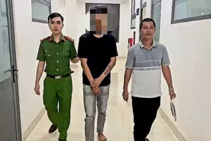 Nguyễn Phước Hồng Phúc bị bắt sau 9 giờ gây án. (Ảnh: TT)