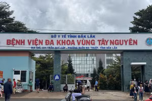 Bệnh viện đa khoa vùng Tây Nguyên (Đắk Lắk) nơi xảy ra vụ việc chấn động dư luận.