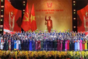 Cô giáo Trần Thị Thoại - Trường THPT Krông Nô là một trong những đại biểu của Lâm Đồng dự Đại hội thi đua yêu nước toàn quốc lần thứ XI.