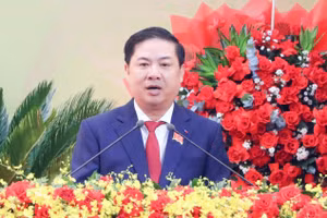 Ông Lương Nguyễn Minh Triết - Bí thư Tỉnh Đắk Lắk nhiệm kỳ 2025 - 2030. (Ảnh: TG)