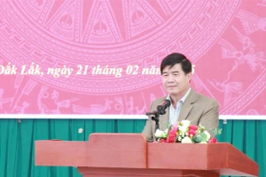 Phó Chủ tịch UBND tỉnh Đắk Lắk Nguyễn Thiên Văn. (Ảnh: Thành Tâm)