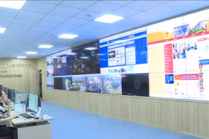 Mô phỏng tình huống 1, Cổng thông tin điện tử tỉnh Đắk Lắk bị tấn công. (Ảnh cắt từ clip)