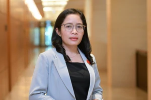 TS Lê Thị Thanh Xuân, Giám đốc Sở GD&ĐT Đắk Lắk, ứng viên đại biểu Quốc hội khóa XVI. (Ảnh: TT)