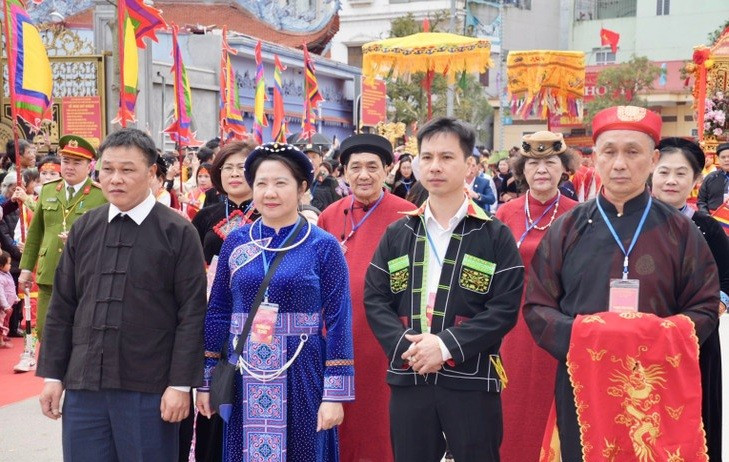 Nghi thức giàu ý nghĩa văn hóa, lịch sử của Lễ hội tại xứ Lạng.