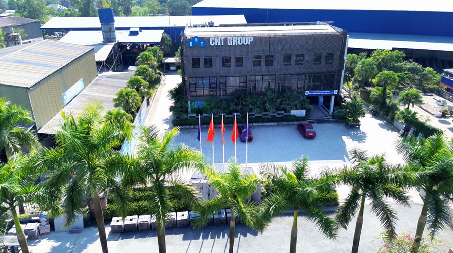 Trụ sở CNT Group tại TDP Ao Vàng, phường Linh Sơn, tỉnh Thái Nguyên.