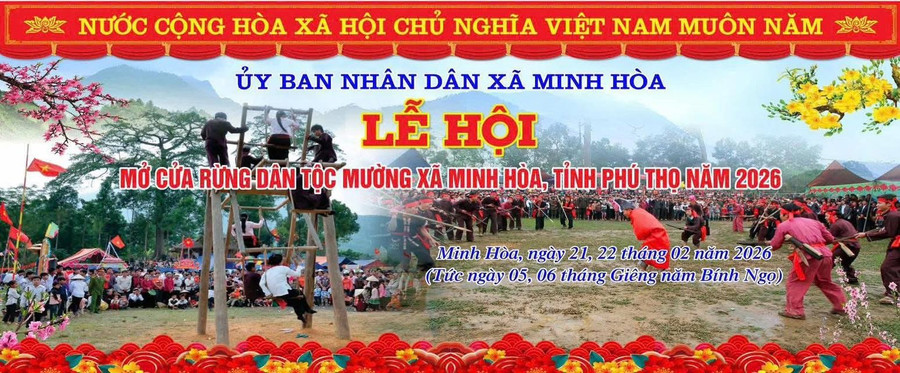 Giữ hồn Di sản quốc gia qua Lễ Mở cửa rừng Minh Hòa ở Phú Thọ