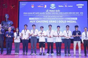 2 học sinh Trường THPT Chuyên Cao Bằng giành Huy chương Vàng AIMO 2025-2026.
