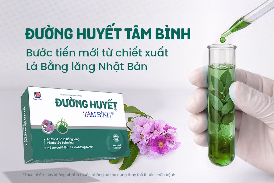 Chiết xuất Bằng lăng Nhật: Hỗ trợ kiểm soát đường huyết, giảm nguy cơ biến chứng