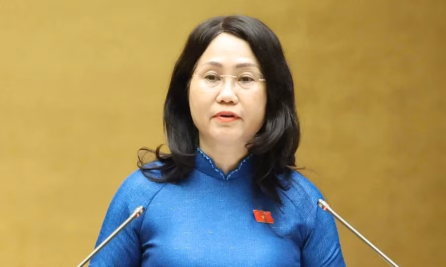 Bộ trưởng Văn hóa Thể thao và Du lịch Lâm Thị Phương Thanh.