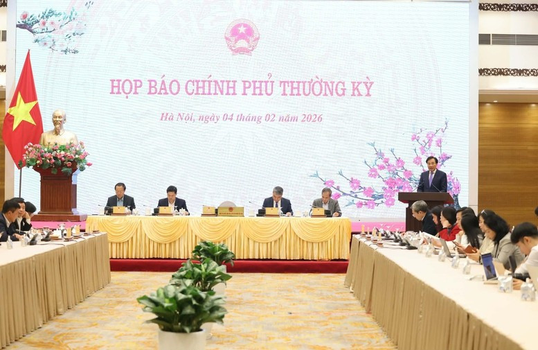 Họp báo Chính phủ thường kỳ tháng 1/2026: Kinh tế – xã hội tiếp đà tích cực