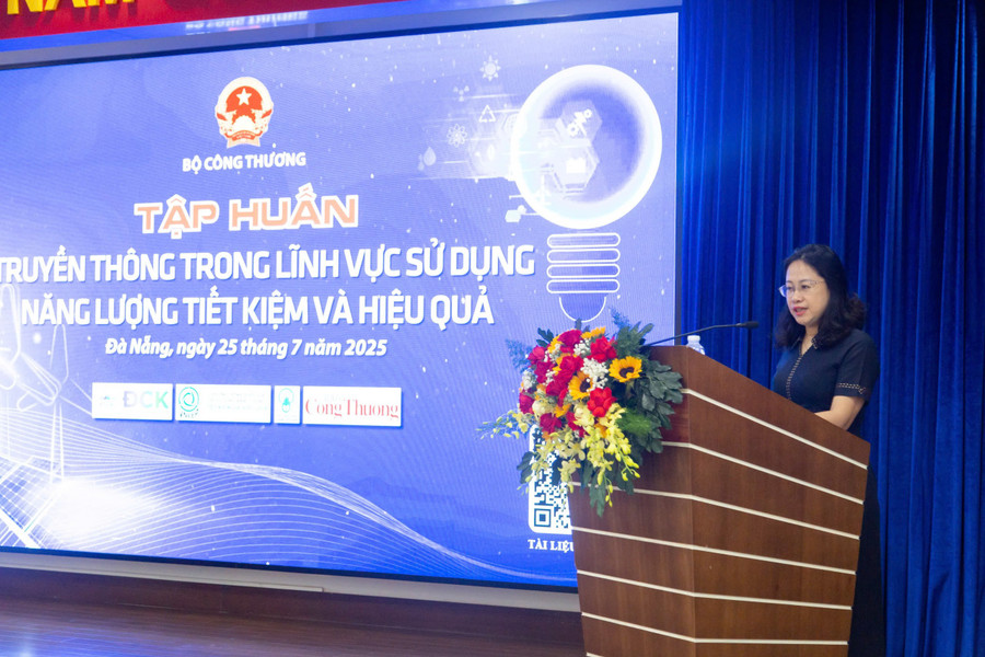 Bà Đỗ Thị Minh Trâm – Phó Cục trưởng Cục Đổi mới sáng tạo, Chuyển đổi xanh và Khuyến công, Bộ Công Thương. 4b601cdc1fa396fdcfb21.jpg
