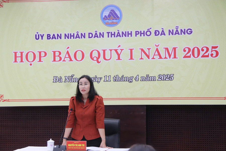Bà Nguyễn Thị Anh Thi - Phó Chủ tịch UBND TP Đà Nẵng.